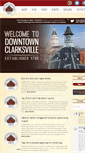 Mobile Screenshot of historicdowntownclarksville.org